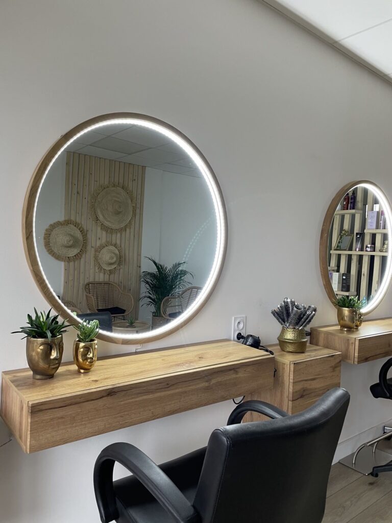 Déco d'intérieur Lespinasse poste de coiffure